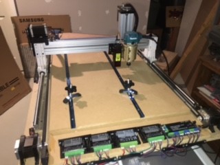 Jumbo CNC Laser Cutter/Etcher Designed With Autodesk Fusion 360